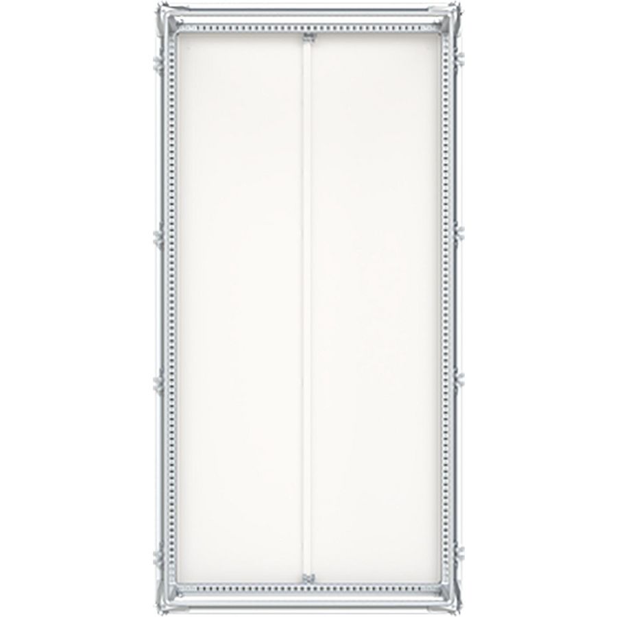 Kast alleen met achterwand 4PW/14GU/D6 RAL7035