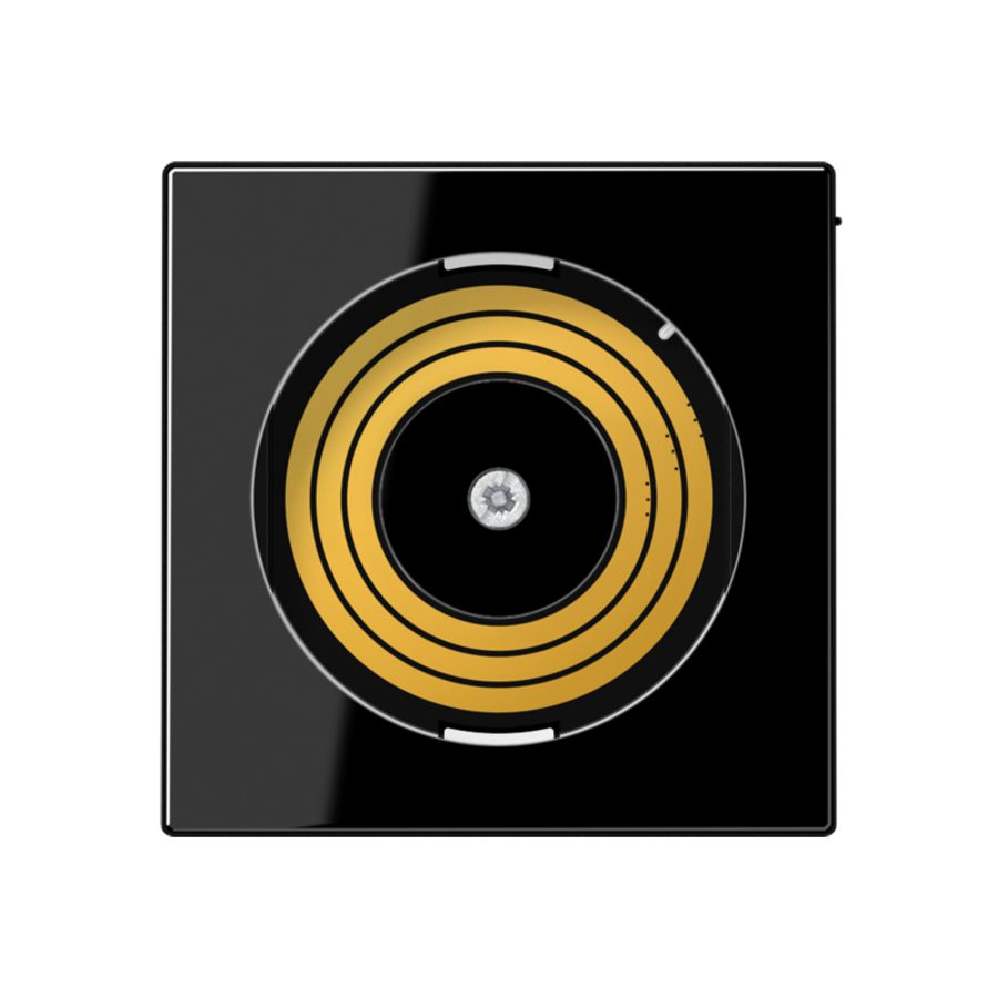 Afdekking P&L A500 zwart voor PL08U