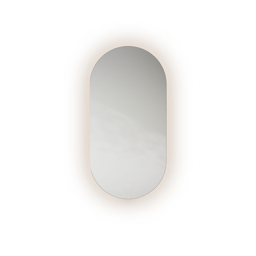 Spiegel A-Line Oval indirecte led-verlichting dimbaar 3000K 400x800mm