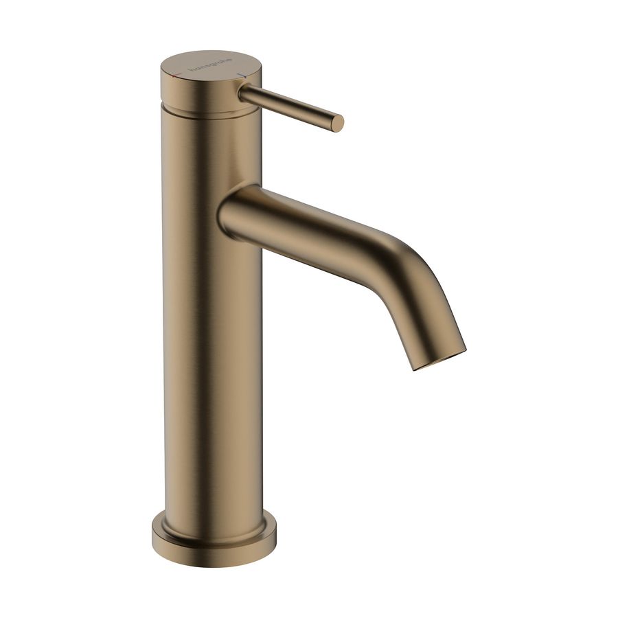 Tecturis S wastafelkraan 110 CoolStart z. waste brushed bronze