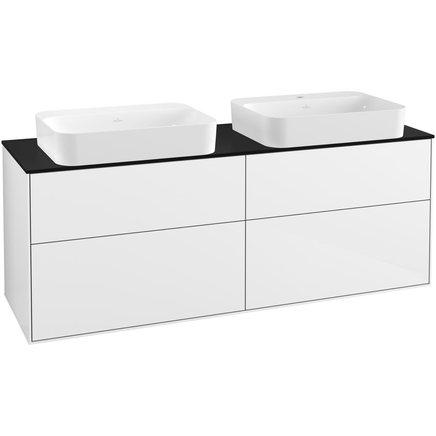 Wastafelonderkast Finion 1600x603x501mm G.White.L G72200GF