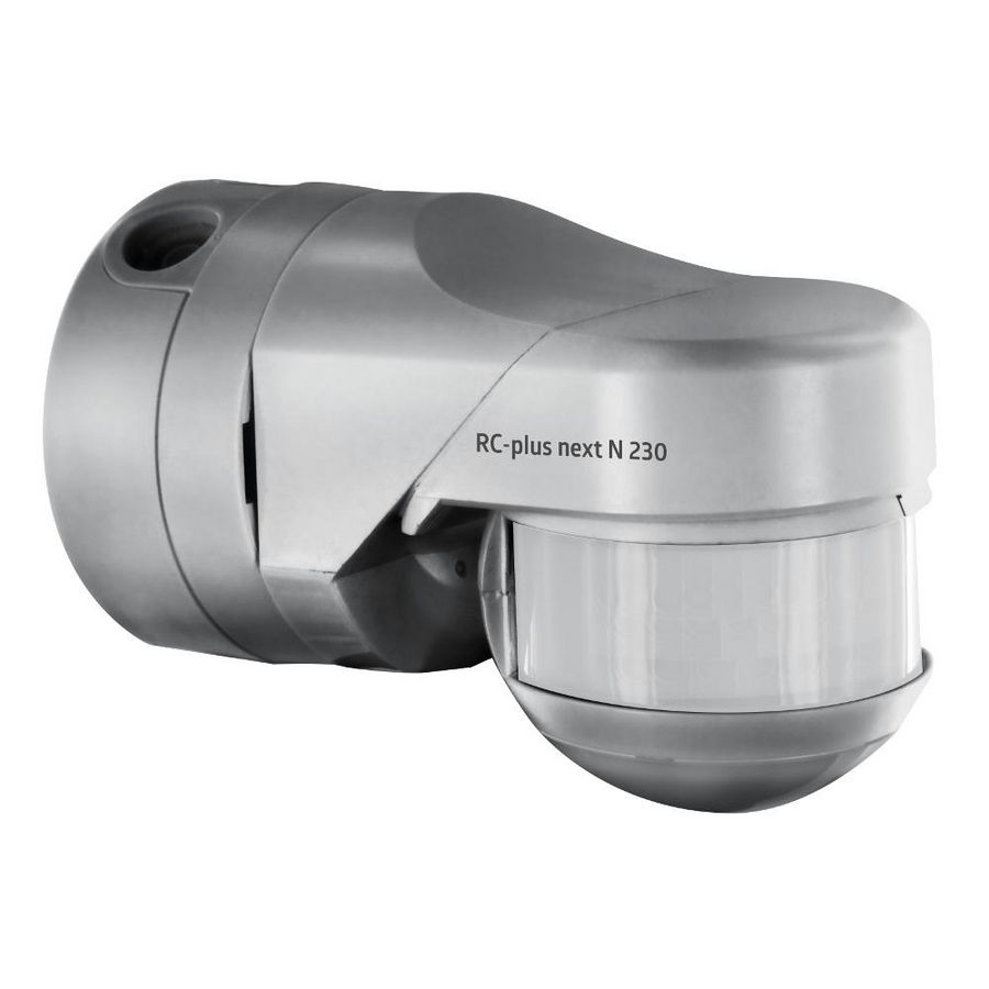 Bewegingsmelder 230gr. Muur-, plafond- of. zilver IP54 20m 1