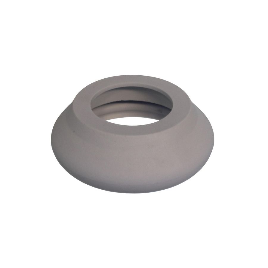 Manchet 48mm buiten Wit PVC 38mm pijp VVE=10