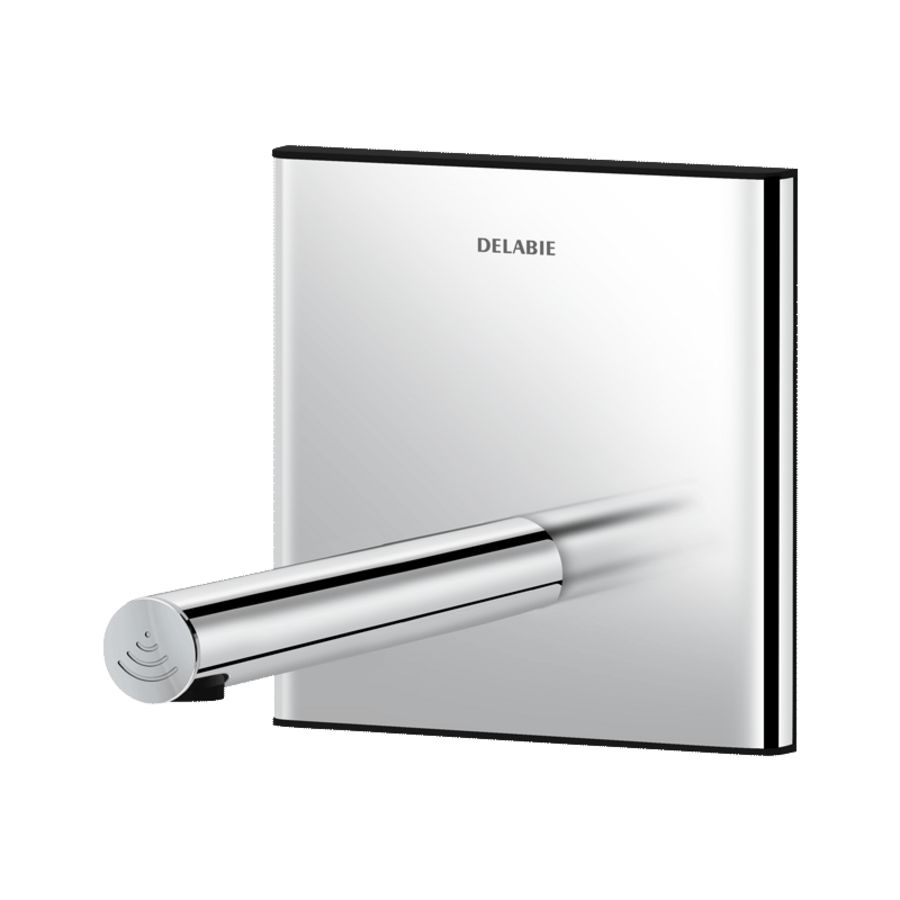 Wastafelkraan inbouw glans 230/12V L.190 set 2/2 +370SBOX