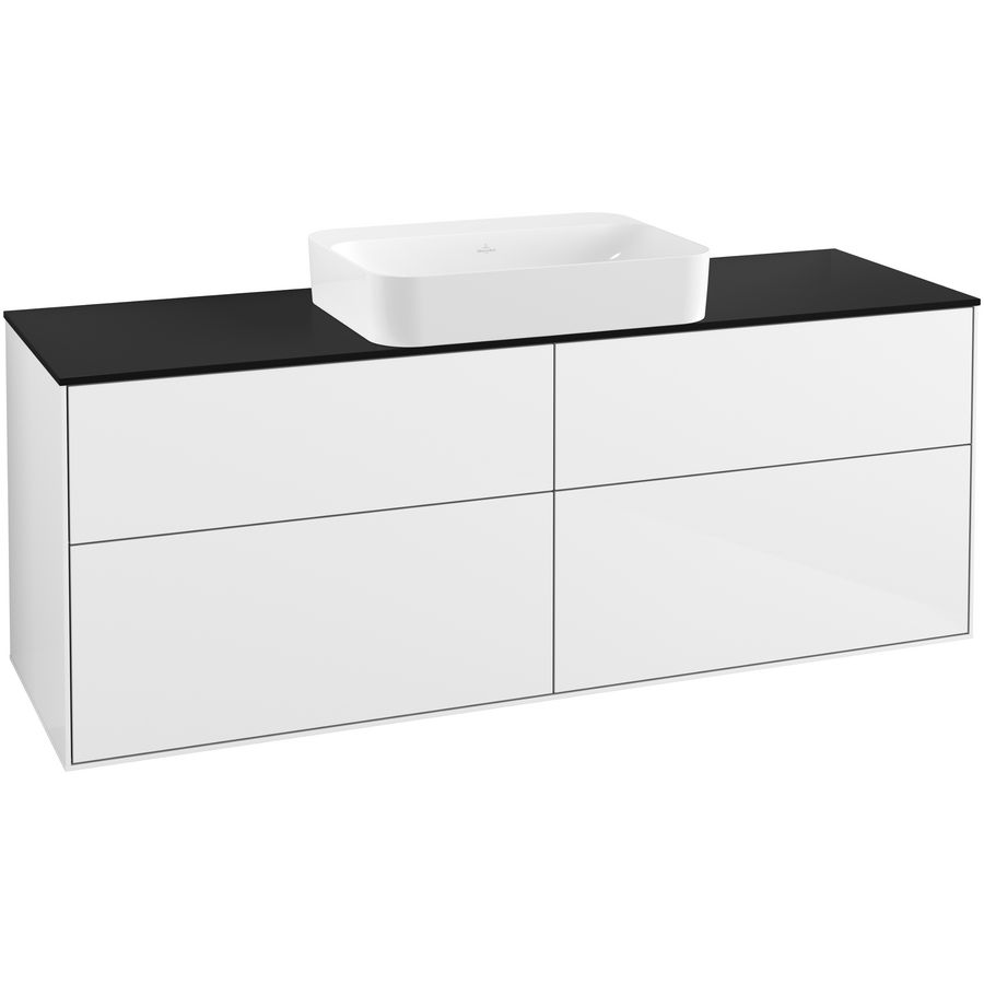 Wastafelonderkast Finion 1600x603x501mm G.White.L G73200GF