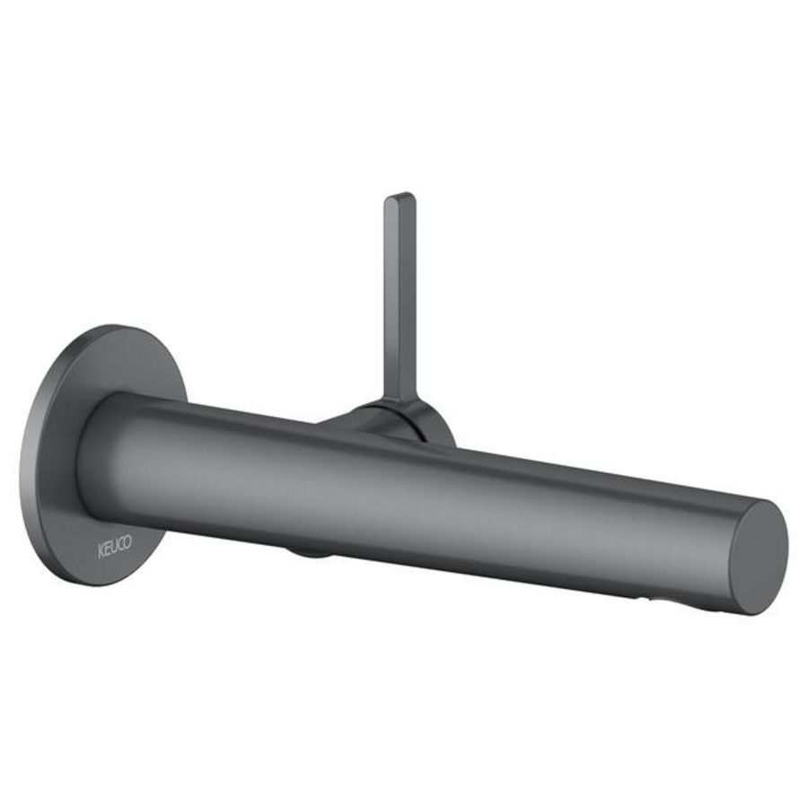 1-hendel wastafelmengkraan UP wandm uit. 197mm zwchr 51516131101