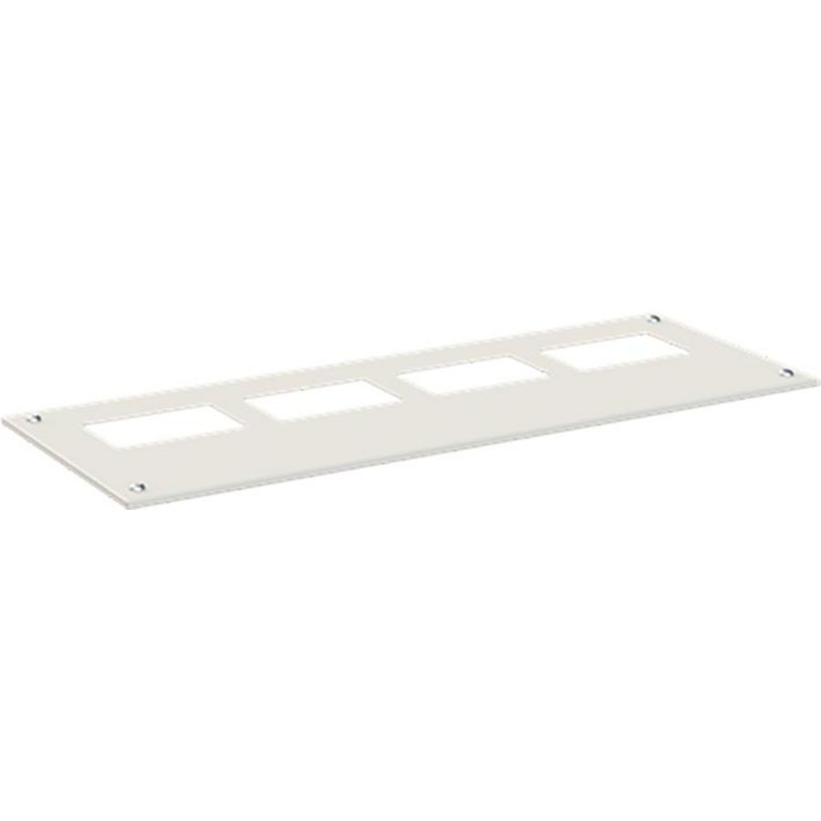 Dakplaat t.b.v TZ kabelinvoerpl. BxD 1109x425mm