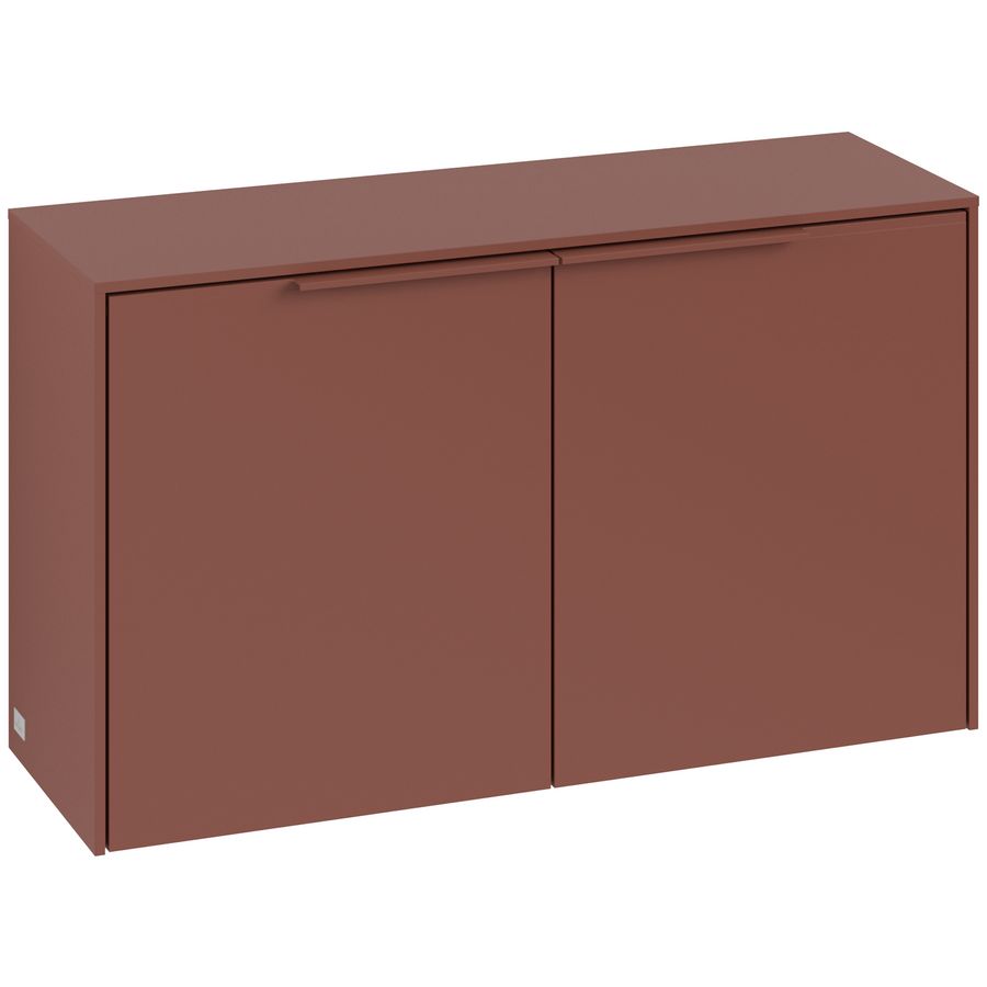 Sideboard SUBWAY 3.0 728x423x256mm Wine Red C60002AH greep monochroom