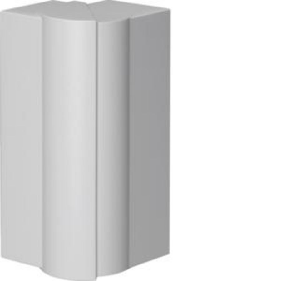 Buitenhoek BR65 65x210mm 2x80mm variabel hal.vrij lichtgrijs