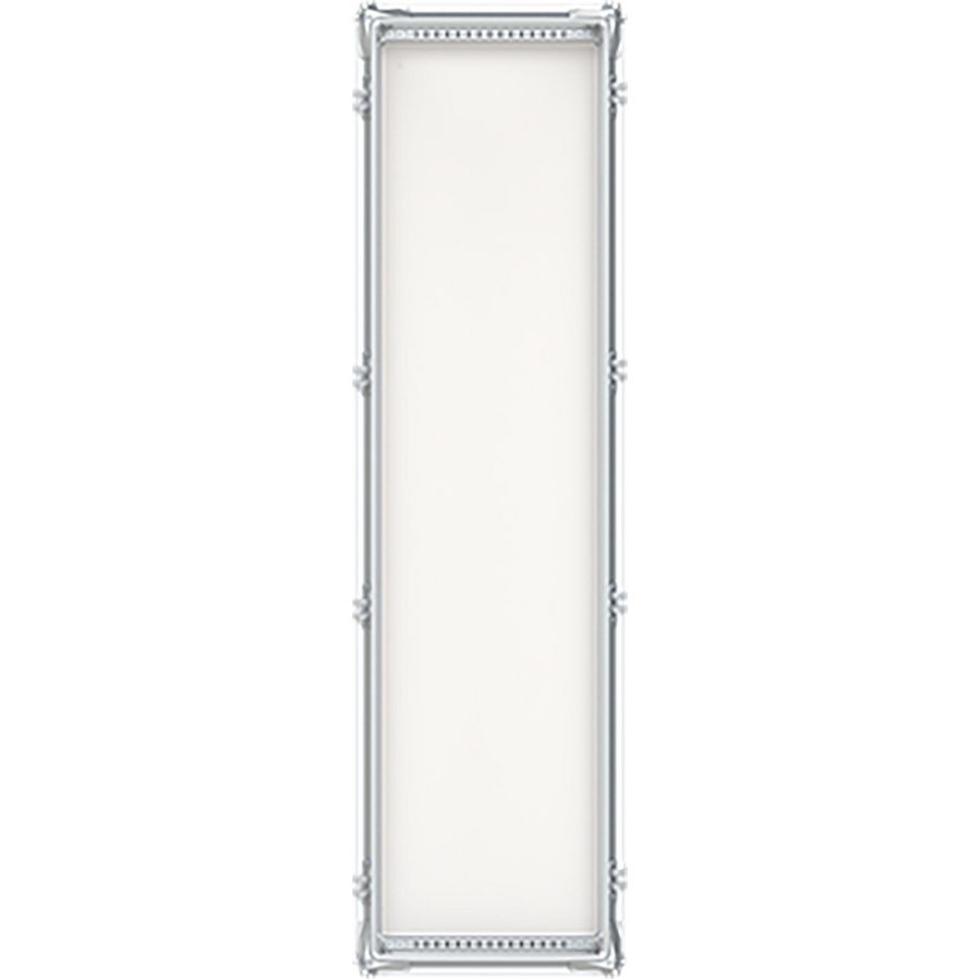 Kast alleen met achterwand 2PW/14GU/D6 RAL7035