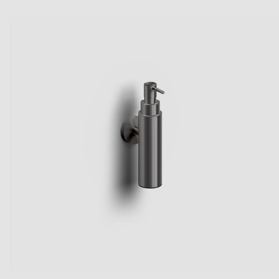 Zeepdispenser 100cc wandmodel gunmal geb PVD Sjokker