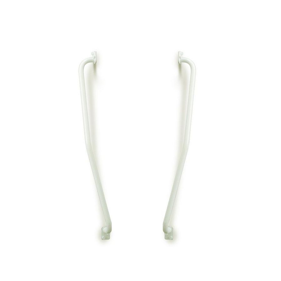 Trapspilbeugel A RVS wit gecoat