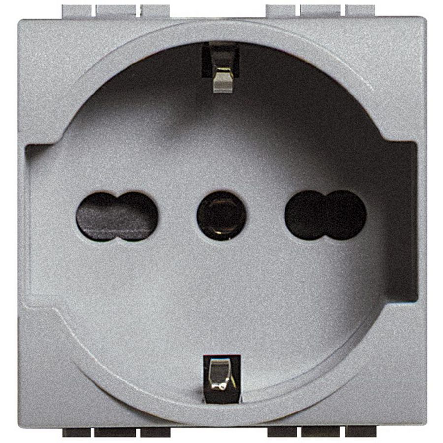 Wandcontactdoos + RA met centerpunt Livinglight
