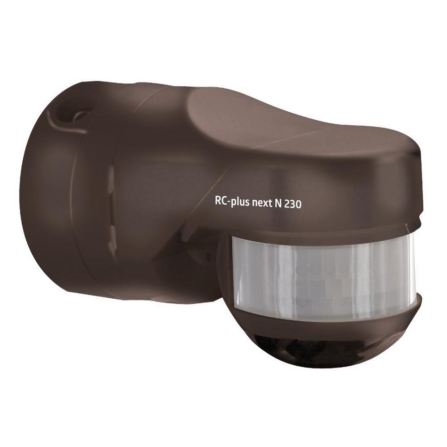 Bewegingsmelder 230gr. Muur-, plafond- of. bruin IP54 20m 1K
