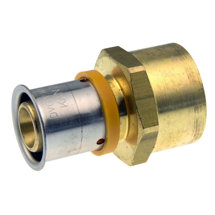 Schroefbus recht Ultrapress (Multipress) 20x3/4" bn. K7022