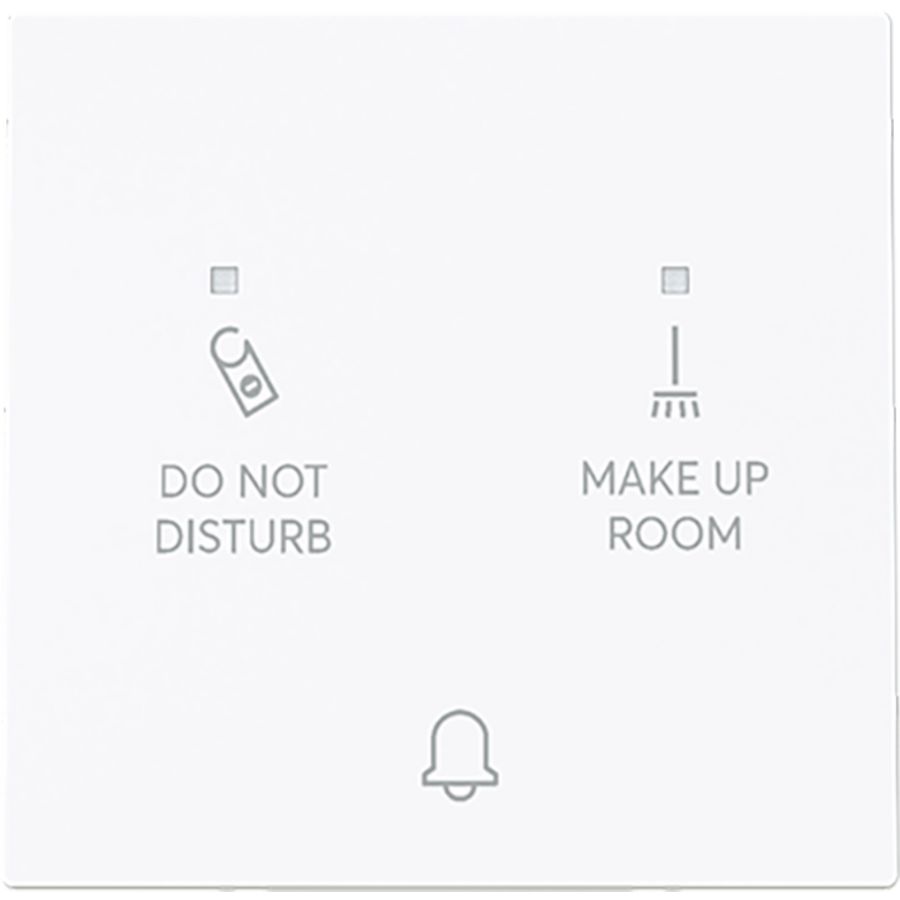 Pulsdrukker bel DND/MUR art-wit 24V