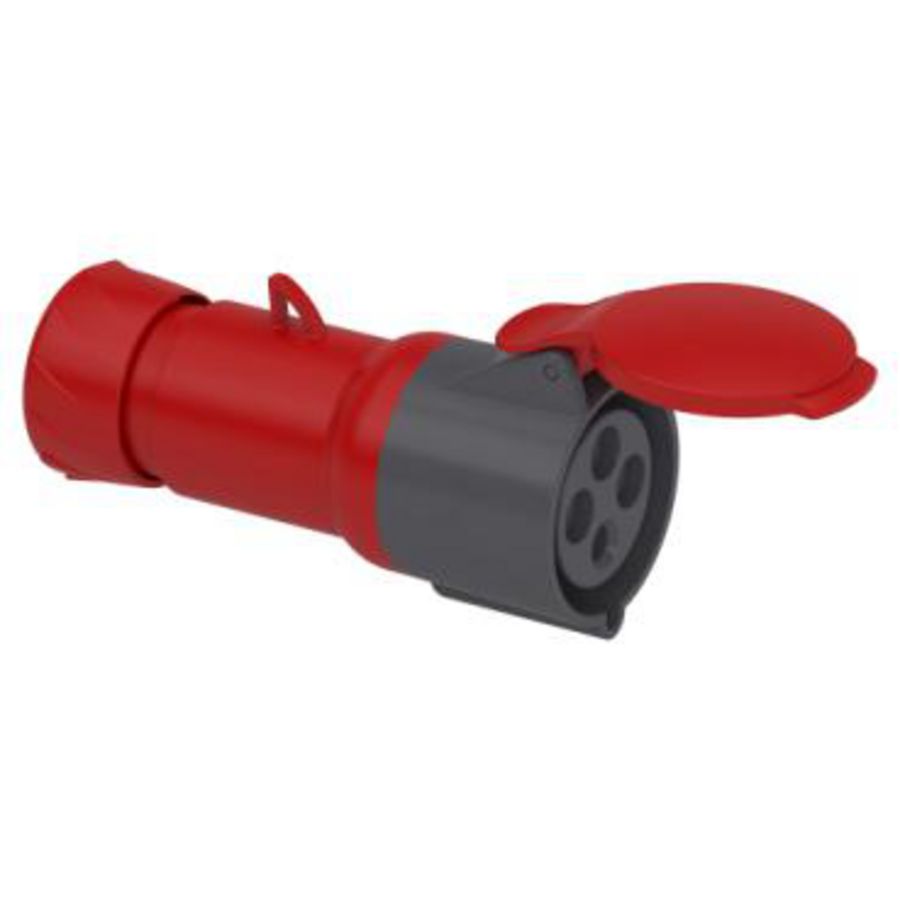 Koppelcontactstop 3P+A 32A 380-415V AC 6h IP44 PratiKa