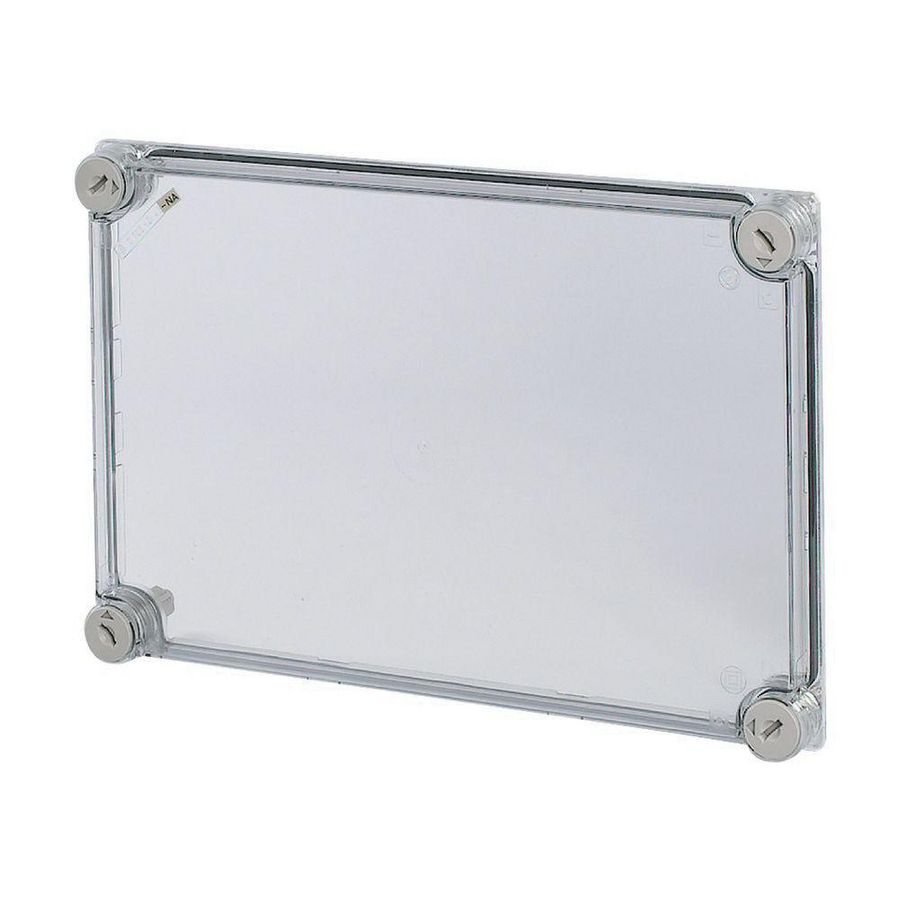 Deksel CI HxBxD=250x375x25mm transparant