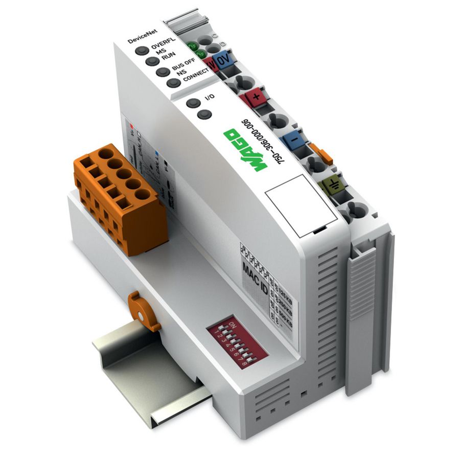 Veldbuscoupler DeviceNet lichtgrijs