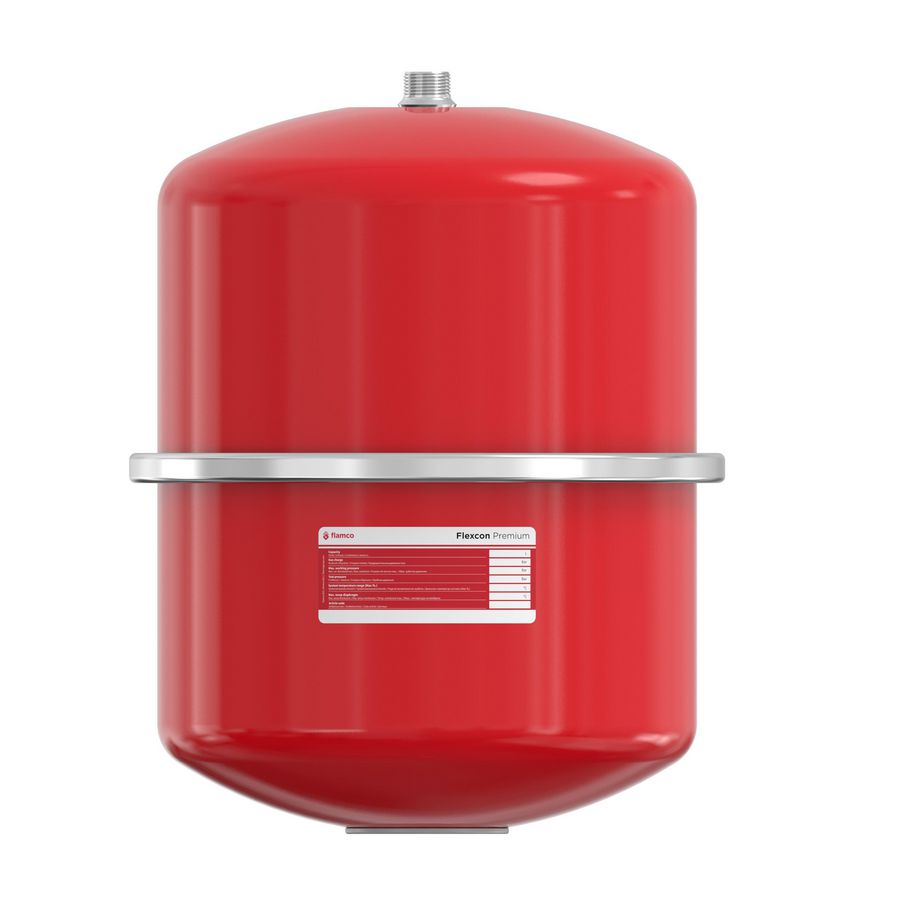 Expansievat Flexcon Premium 25/0,5 6bar kunsttof membraan