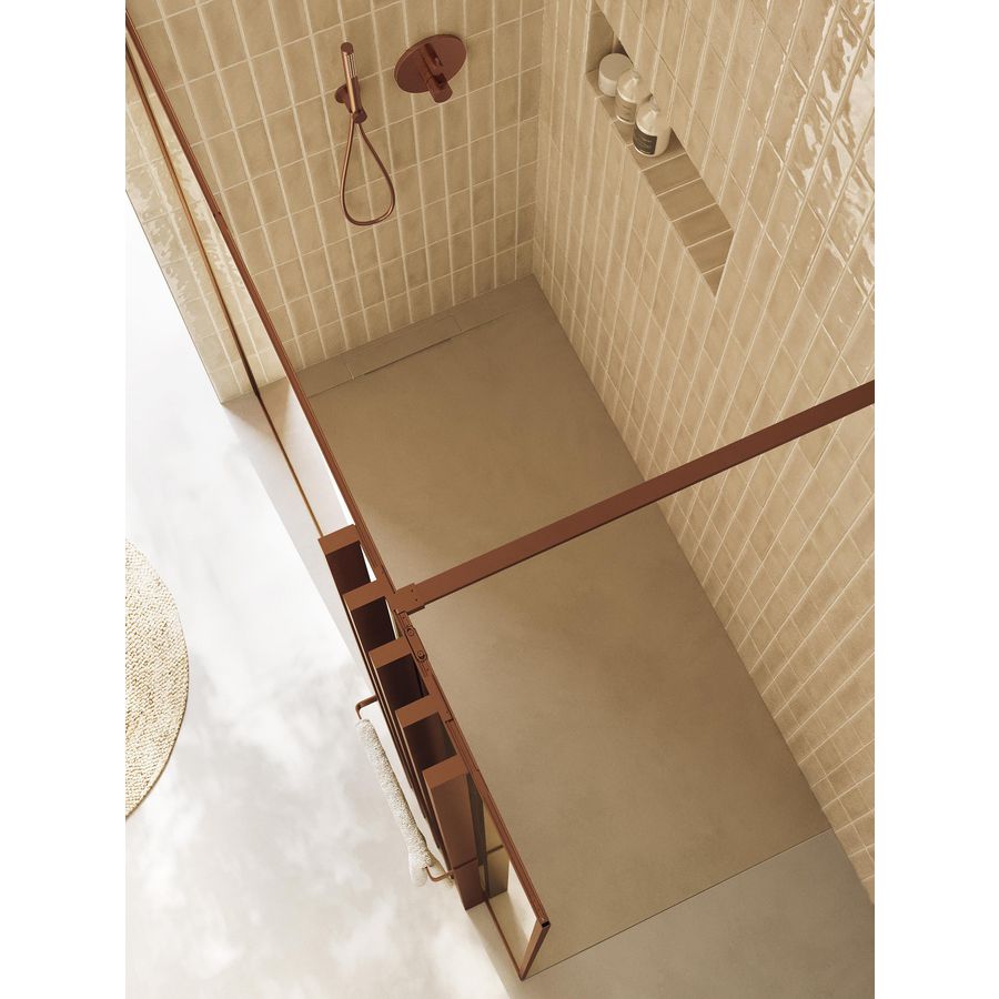 ISOLA 180x90x3/slt pebble grey matt