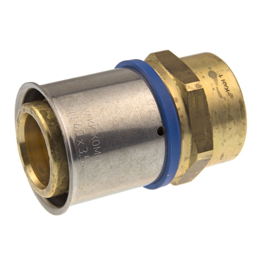 Schroefbus recht Ultrapress (Multipress) 40x1" bn. K7022