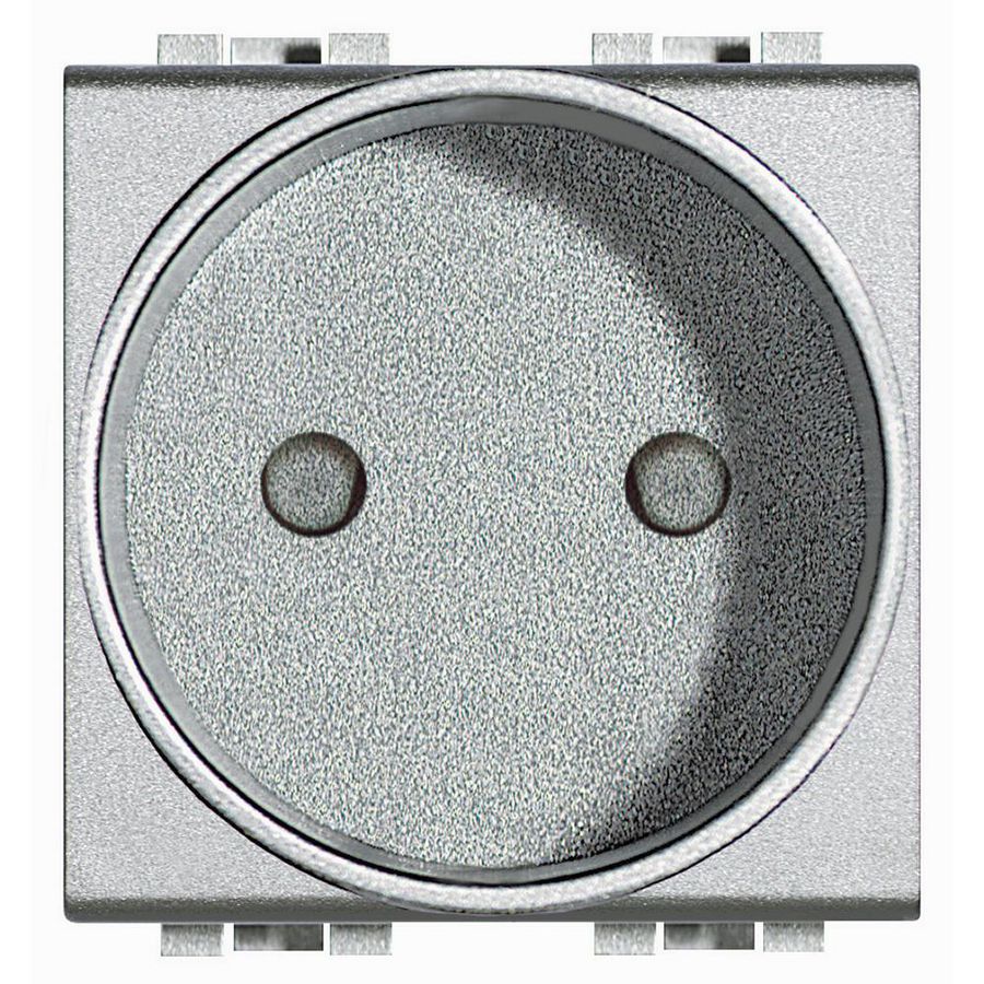 Wandcontactdoos 2-polig Light Tech 10/16A 250V 2 module