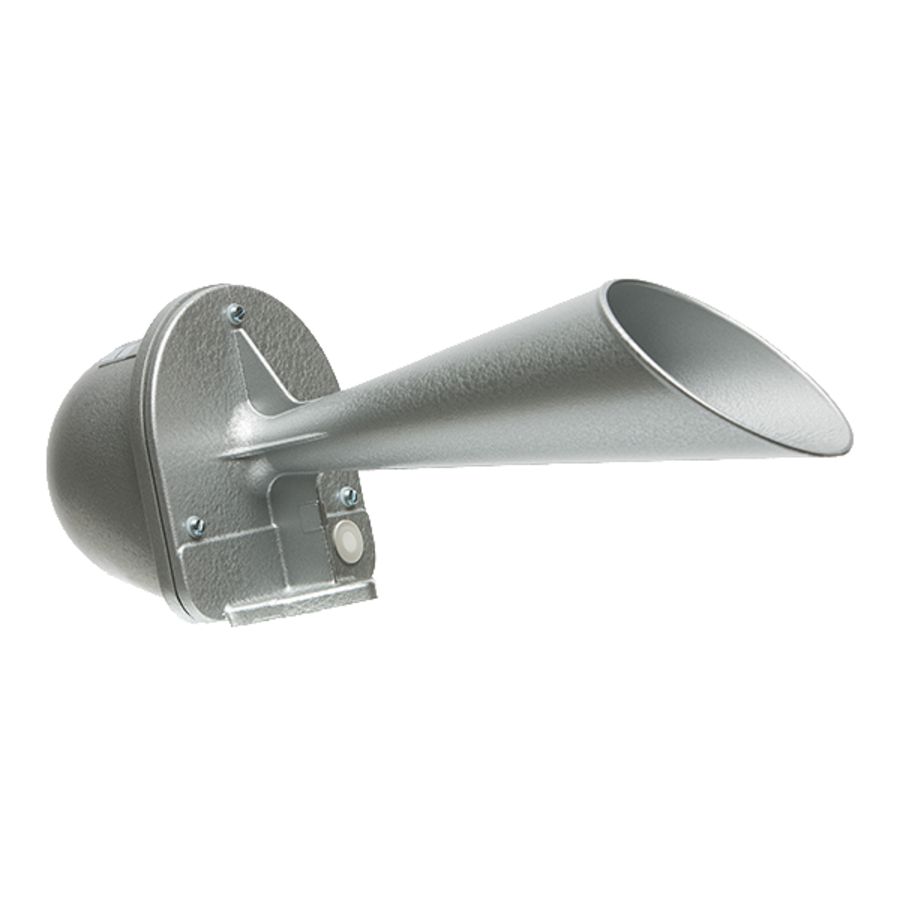 Signaalhoorn kunstst 12Vac IP54 100dB/A constante belasting