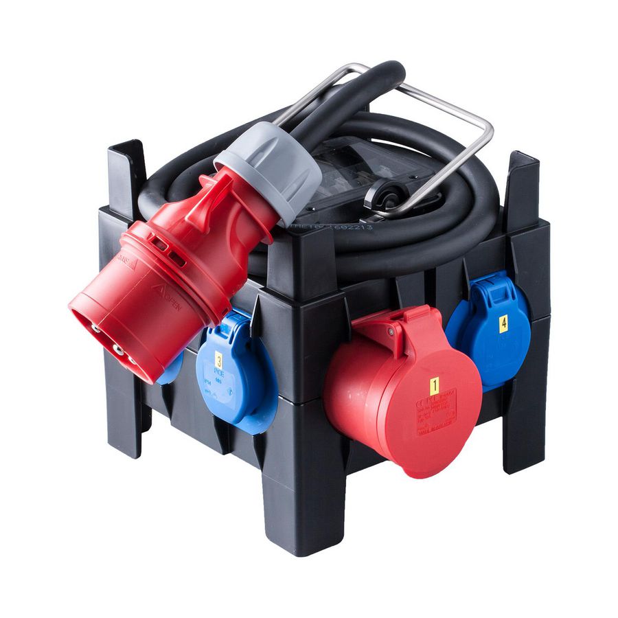 mobiele verdeelkast IMST 3mtr. 5G4 32/5/400-32/5/400 6xSchuKo+ALS