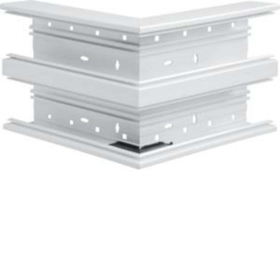 Bodemprofiel buitenhoek BR65 65x210mm 2x80mm verkeerswit