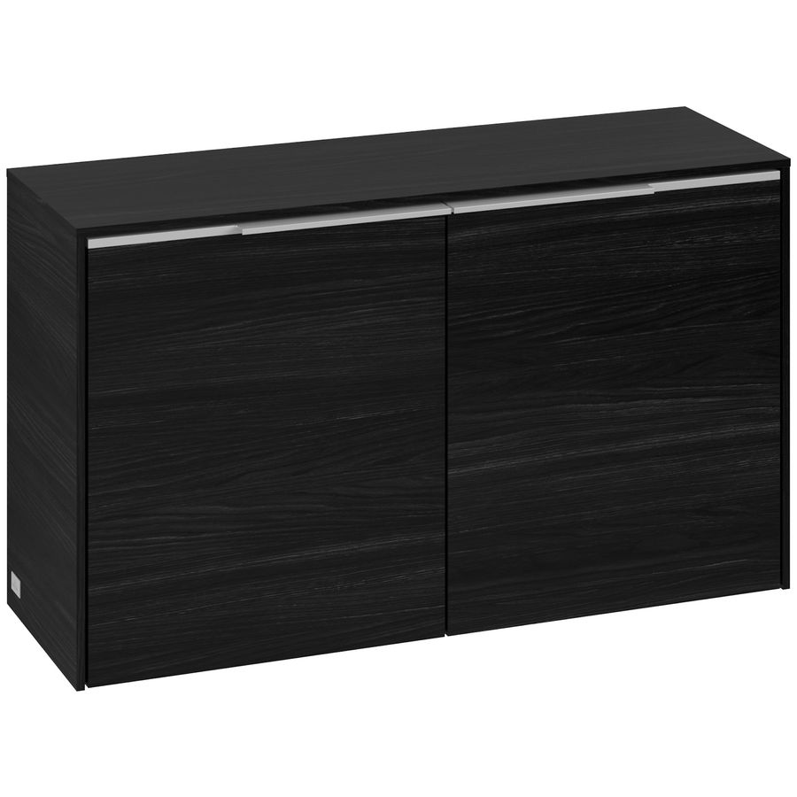 Sideboard SUBWAY 3.0 728x423x256mm Black Oak C60000AB greep alu. glans