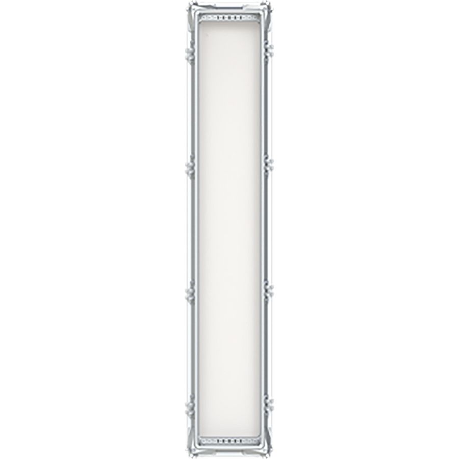 Kast alleen met achterwand 1PW/12GU/D6 RAL7035
