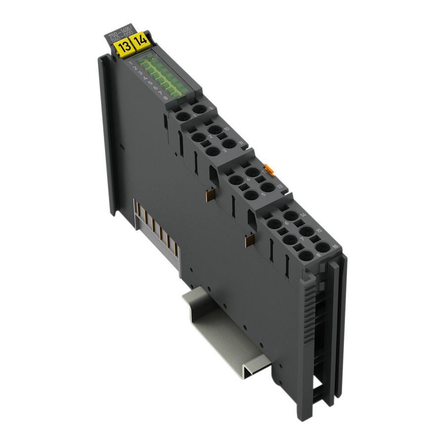 8-kanaals digitale ingang DC 24V 0,2ms donkergrijs