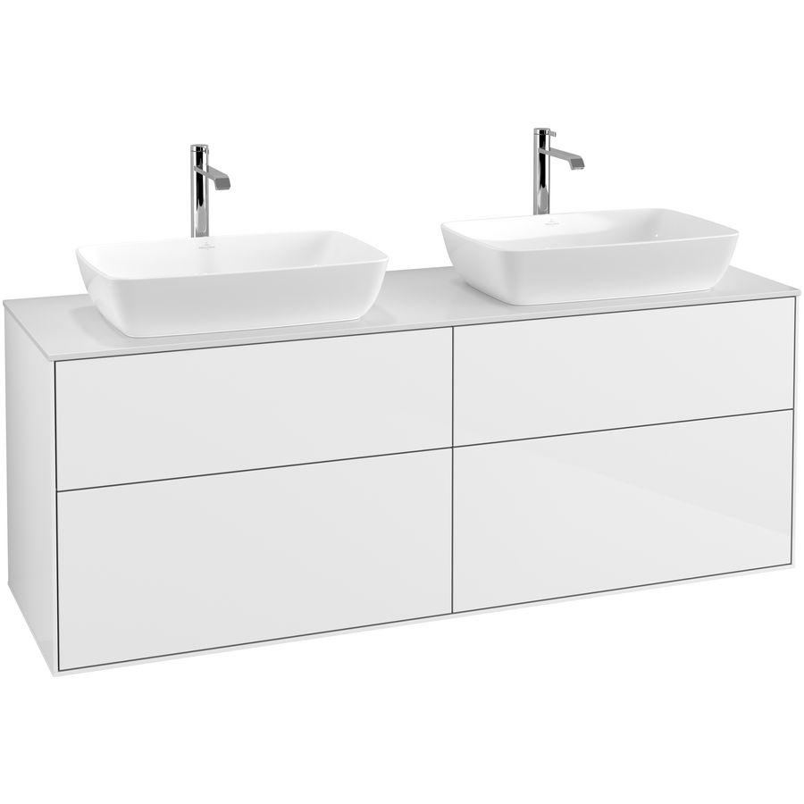 Wastafelonderkast Finion 1600x603x501mm G.White.L G84100GF