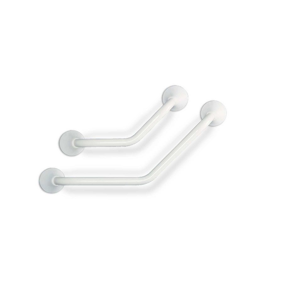 Wandbeugel ERGOGRIP 45° 200x200mm RVS gepolijst