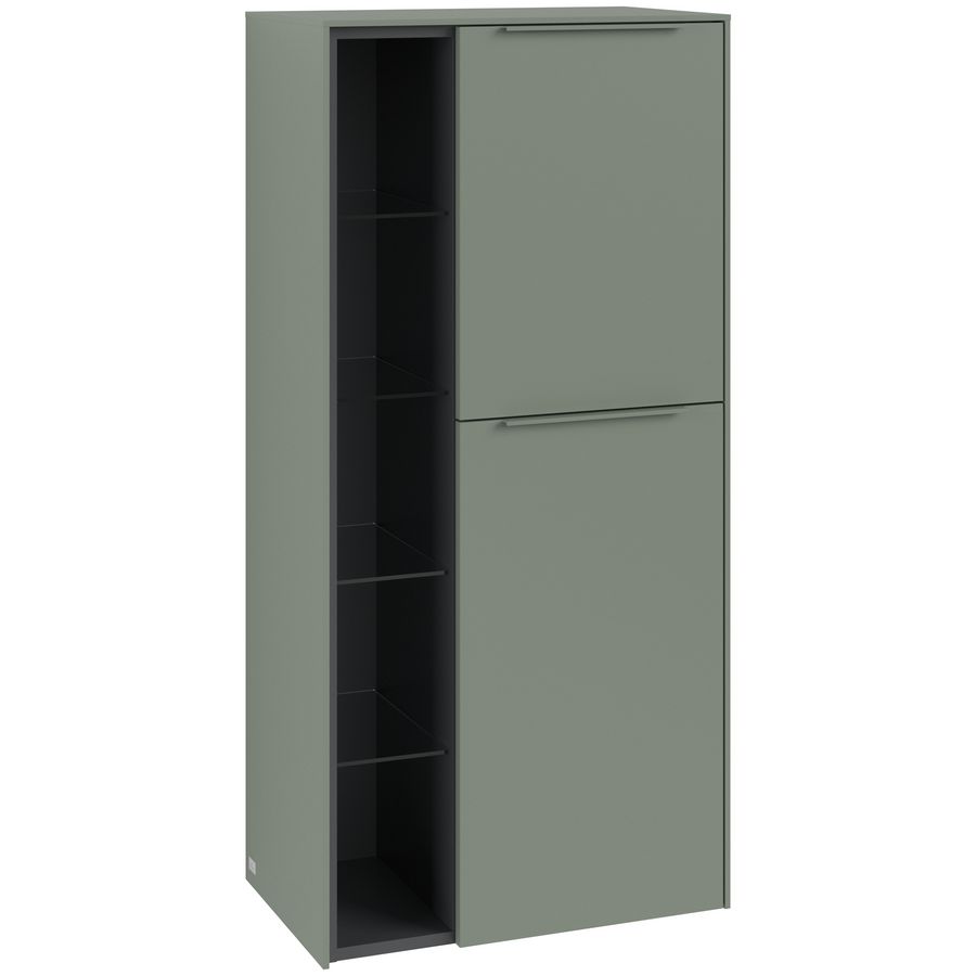 Middenkast SUBWAY 3.0 574x1200x362mm Soft Green C59902AF greep monochroom