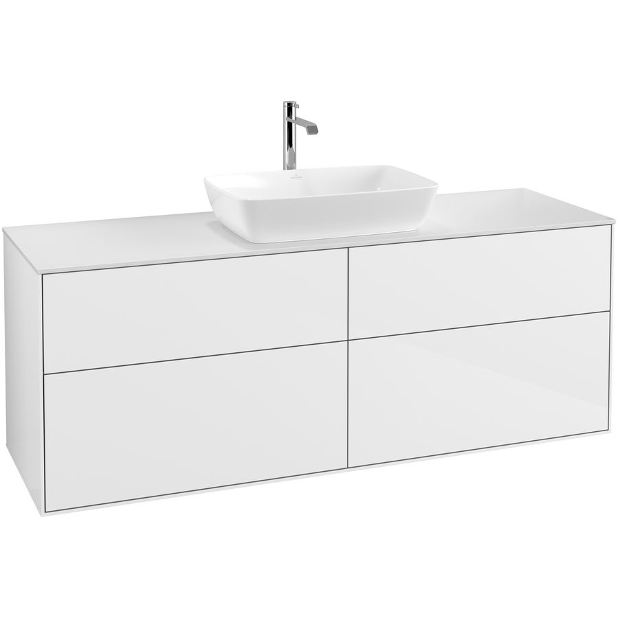 Wastafelonderkast Finion 1600x603x501mm G.White.L G85100GF