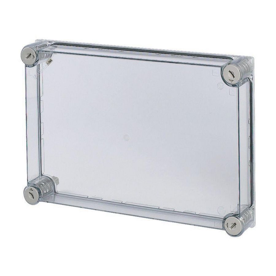 Deksel CI HxBxD=250x375x50mm transparant