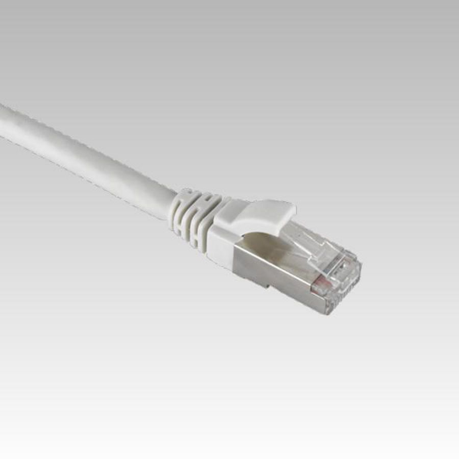 Netwerkkabel / patchkabel CAT6 Shielded S/FTP PVC mol. grijs 15mtr.