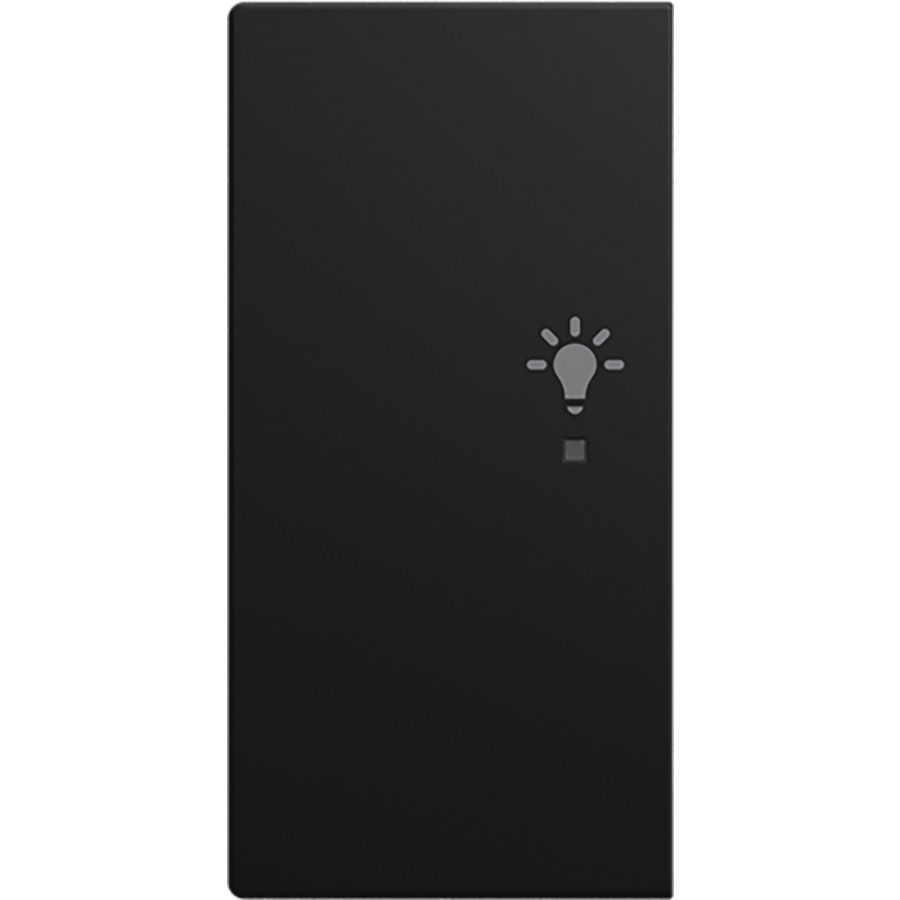 FaH bedieningswip links 2-v licht SI-B-matzwart