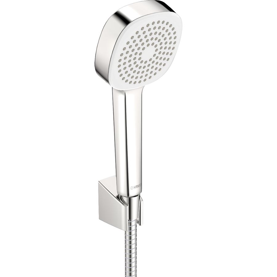 Badset handdouche-houder+douchesl 1500mm HANSABASICJET STYLE