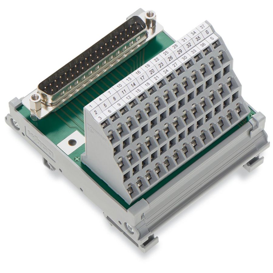 Interfacemodule Sub-Min-D Male steker 289-620