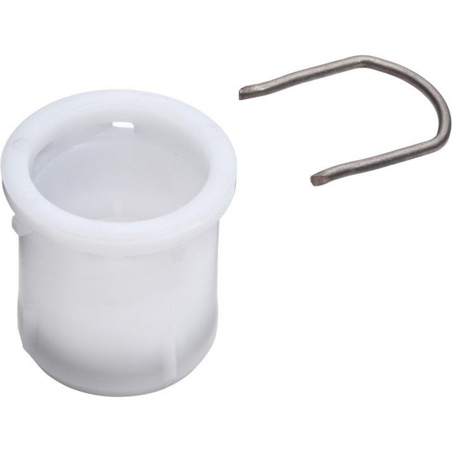 Nylon uitloop met klem