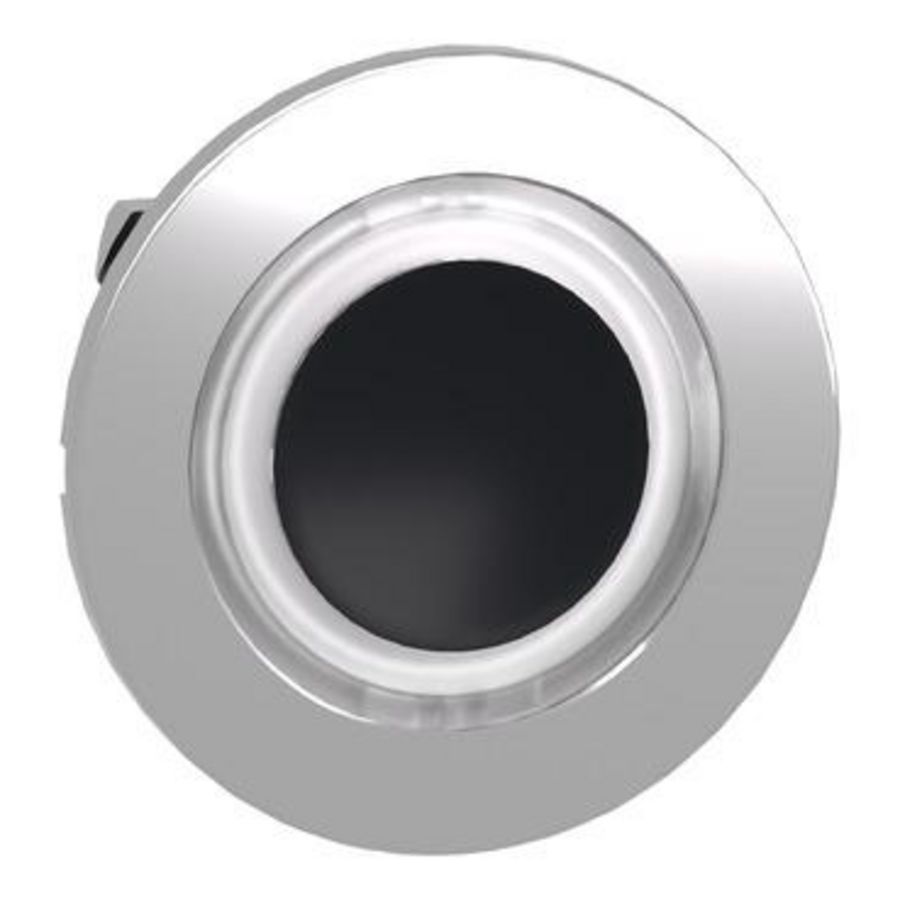 Flush mounted white Flush caps illum pushbutton head LED