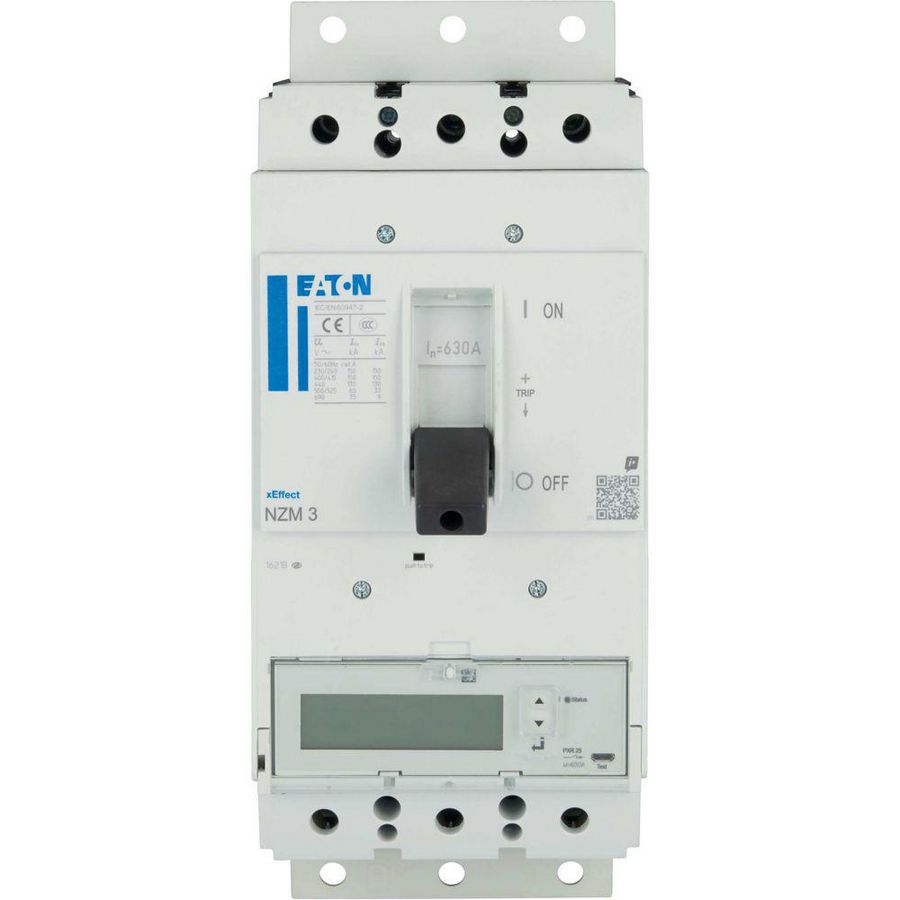 NZM3 150kA 3P 630A voor insteeksokkel IEC