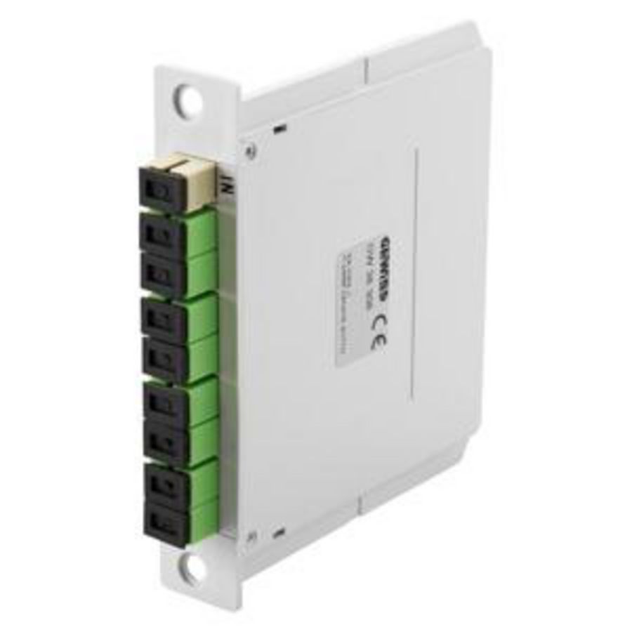 1X8 PLC FIBER OPTIC SPLITTER WITH SC/APC ADAPTERS-GREY (RA