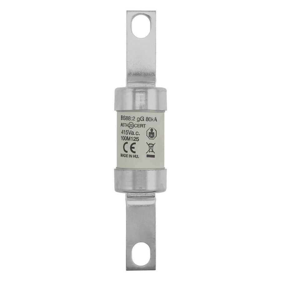 Zekering laagsp. 100A AC 415V BS88/B1 26x126 gM BS VVE=10