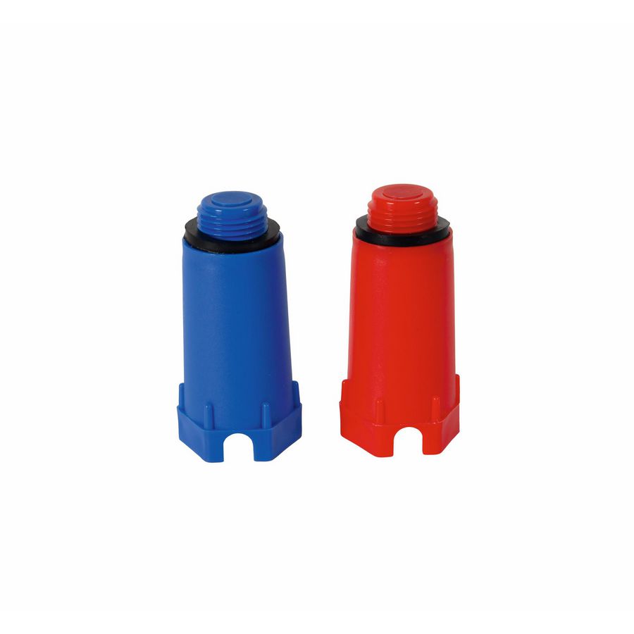 Specieplug 1/2" bt. rood kunststof 80mm