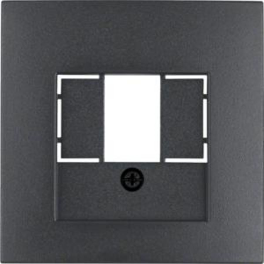 Centraaldoos RJ-datacontactd 2v berker S.1/B.3/B.7 antraciet