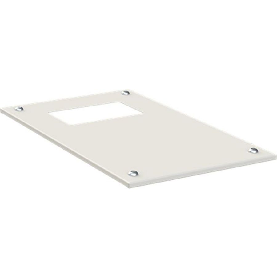 Dakplaat t.b.v TZ kabelinvoerpl. BxD 360x625mm
